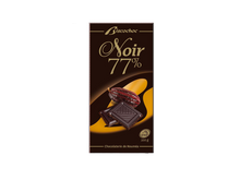 TABLETTE NOIR 77% PEPITES BISCOCHOC 100G