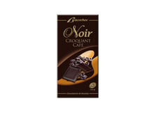 TABLETTE NOIR CAFE BISCOCHOC 100G