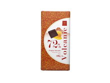 TABLETTE VOLCANIC VANUATU NOIR 72% MIEL C&C 100G